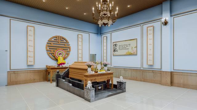 Phòng niệm trước khi hỏa táng