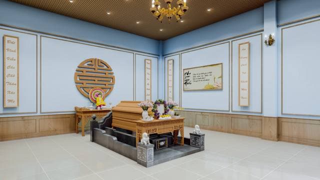 Phòng niệm trước khi hỏa táng