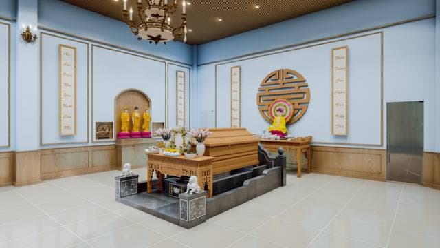 Phòng niệm trước khi hỏa táng