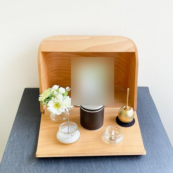 Kệ thờ di ảnh gỗ mini (mẫu thử)